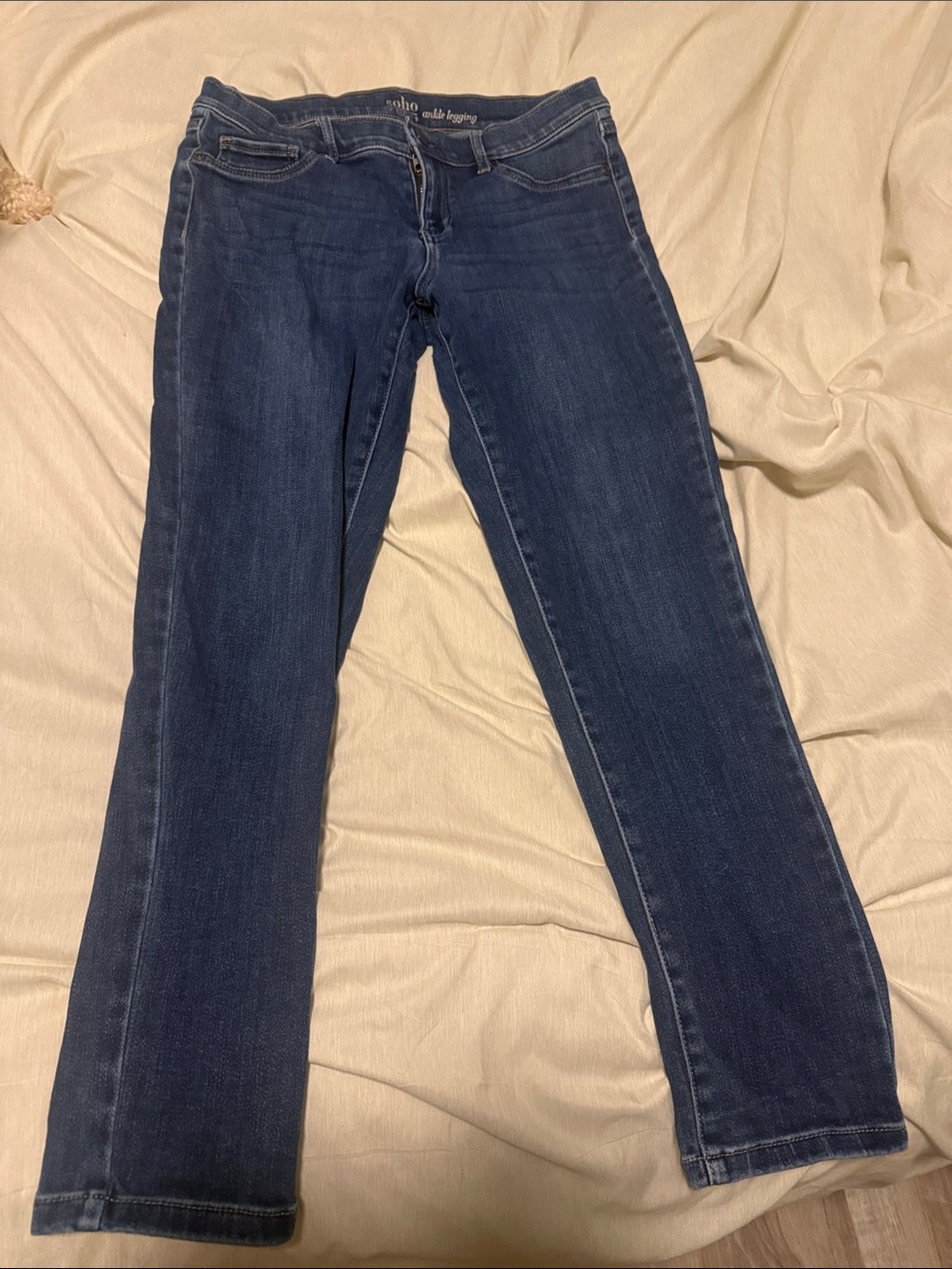 Soho Women's Bootcut Jeans in Dark Indigo